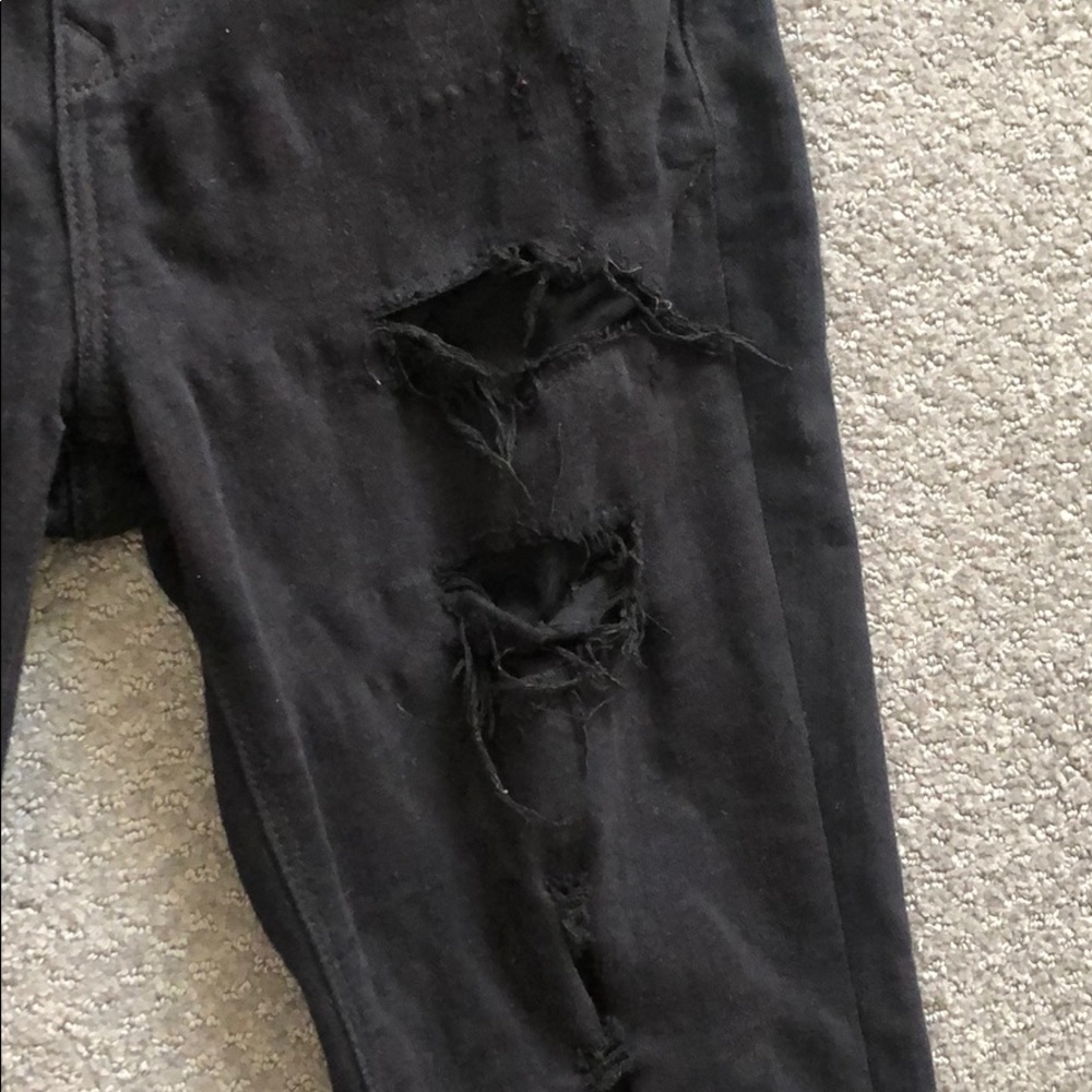 Express jeans distressed jeans leggings mid rise - Picture 4 of 14
